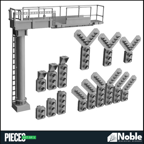 Signal gantry aspect heads - signal,
