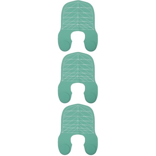 3pcs hair collars silicone - 3pcs,