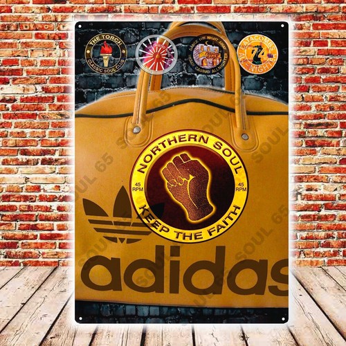 Northern soul metal sign - soul,