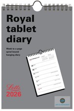 Letts 2026 Business Weekly Royal Tablet Wall Calendar - RT