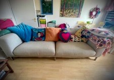 4 seater grey sofa for sale