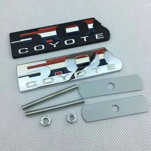 Chrome coyote metal front - chrome,
