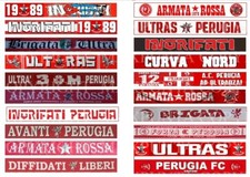 SUBBUTEO 20 STICKERS PERUGIA FANS & SUPPORTERS for TRANSENNA FENCE