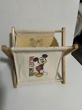 Mickey Mouse wooden folding bag magazine book rack