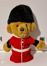 Merrythought Plush ROYAL GUARDSMAN Bear Hand Glove Puppet London Beefeater RARE