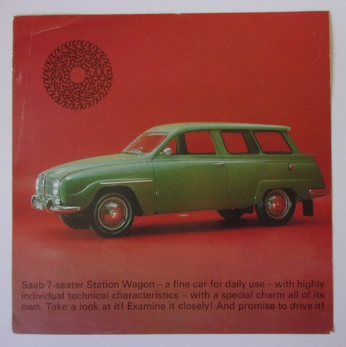 Saab seater estate - estate, orig