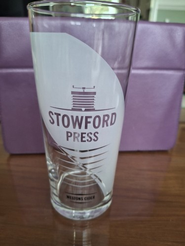 Stowford press pint glass - press,