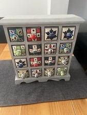 Antique herb drawer cabinet - antique, 16