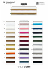 Silky Piping 8mm – Shindo Rayon Fabric Trim | SIC-9508 Meters