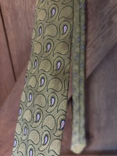 Gold/Pink Paisley Tie vintage