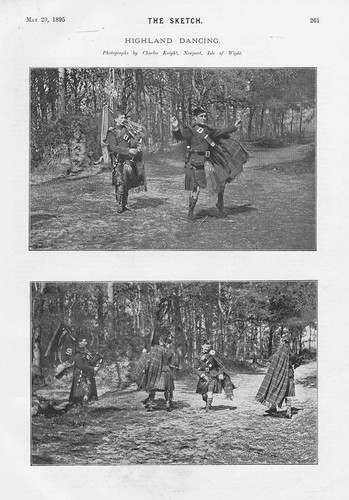 Highland dancing antique - dancing,