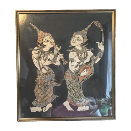 Large framed thai dancers - thai,
