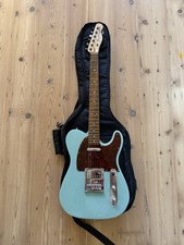 Fender Telecaster Deluxe Customised (2004-2010) Sea Green Blue Red Faceplate