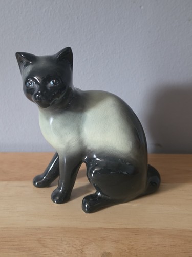 Vintage ceramic siamese - ceramic,
