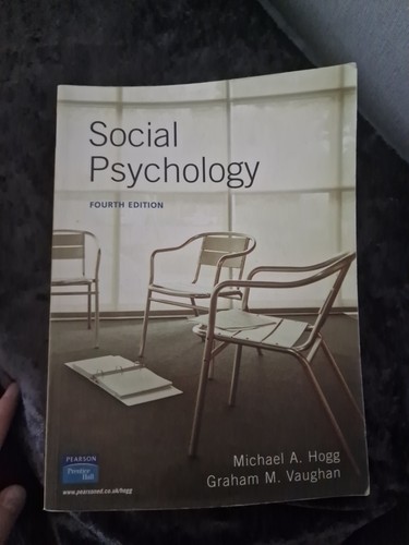 Social psychology michael - psychology, by