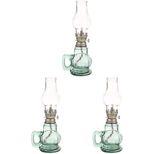 Set old fashioned lamp - ,