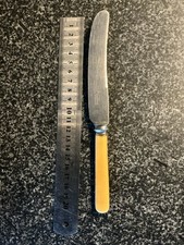 X1 Vintage Butter cutlery Faux Bone Handle Stainless R11