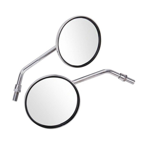 Chrome round motorcycle - chrome,