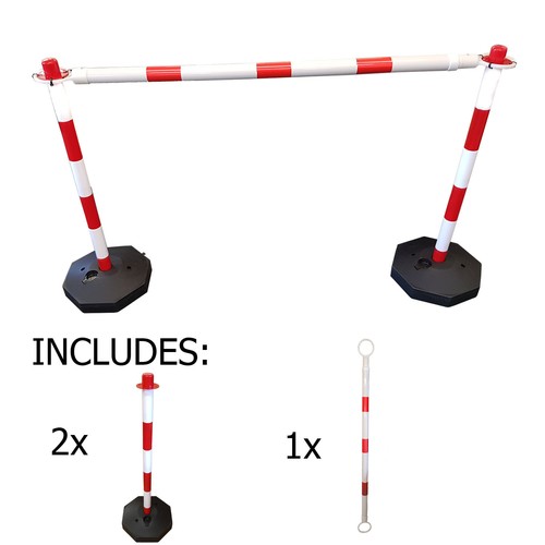 Plastic safety barrier - plastic,