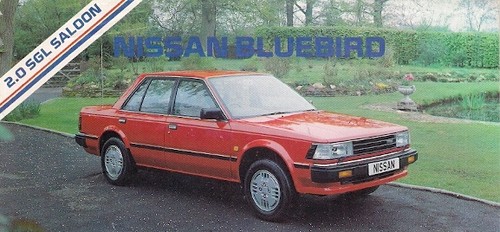 Nissan bluebird 1984 - nissan, uk