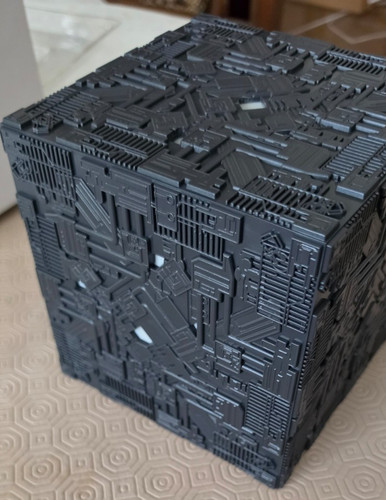 Eaglemoss star trek borg cube - eaglemoss,