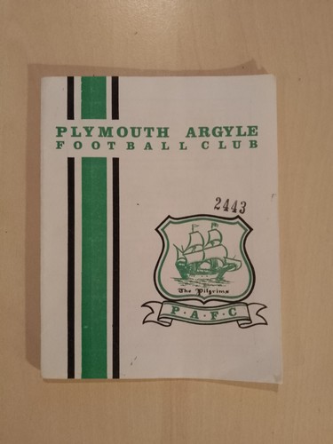 Plymouth argyle crystal - argyle, v
