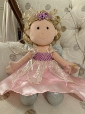 Pink Fairy Ragdoll With Wand & Wings