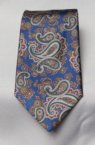 7337 michael vtg silk tie - silk,