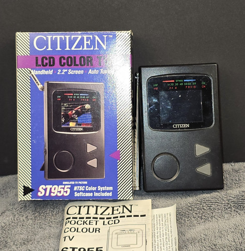 Vintage citizen pocket lcd - citizen,