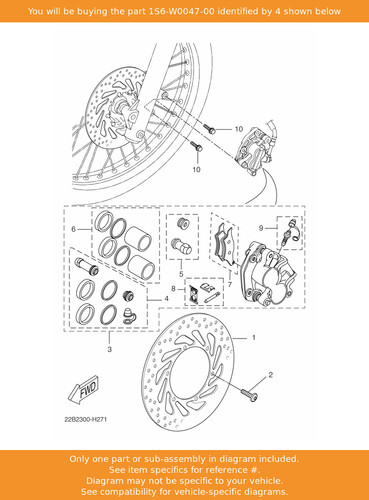 Yamaha caliper seal kit - yamaha,