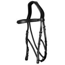 Dy'on Hackamore Bridle, Black, Cob