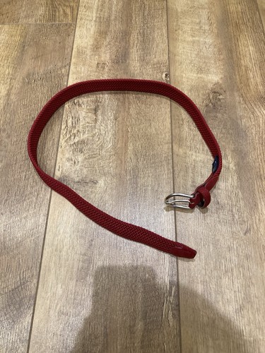 Women gant red braided - red,