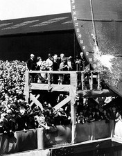Launch of RMS Mauretania at