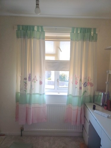 Next curtains white - 66"x,