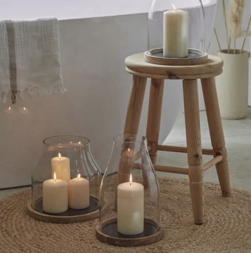 Grace hurricane lantern candle - hurricane,