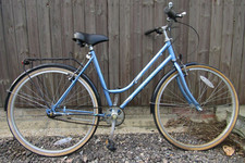 Concept Horizon Ladies Dutch Style Loop Town Bike Bicycle 3 Speed Blue Womens