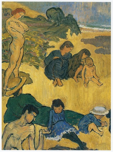 Studland beach scene detail - scene,