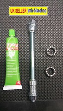 Bicycle Rear axle repair kit inc cones nuts grease and bearings ball cages
