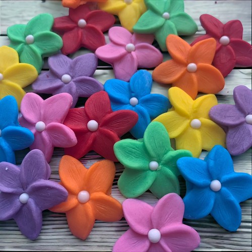 Edible rainbow fondant - rainbow,