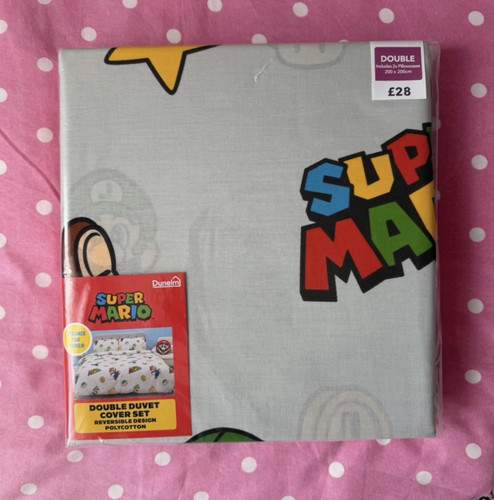 Super mario double reversible - super,