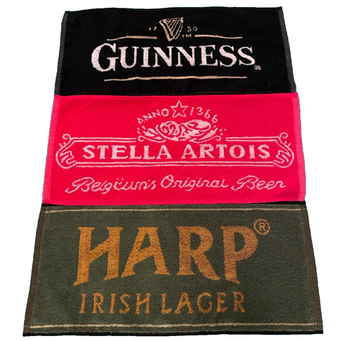 Bar beer towels - towels, guinness