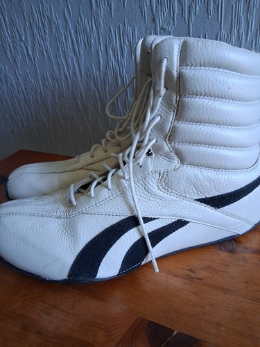 Reebok high top boxing boots - top,