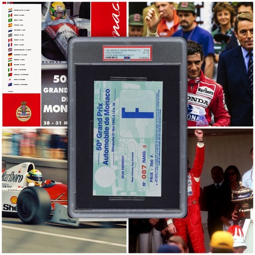 Ayrton senna 5th - senna, monaco