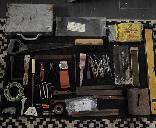 Job lot tool box - box, tools
