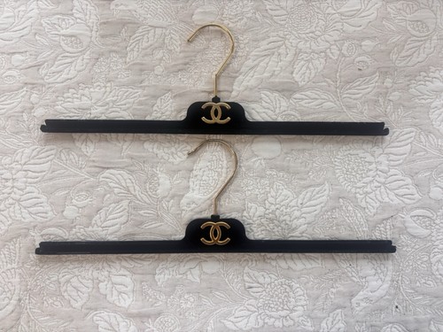 Pair chanel black velvet - pair,