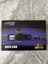 GKU D700 4K Dash Cam Front and