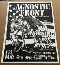 rare AGNOSTIC FRONT / NO