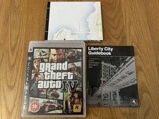 Grand Theft Auto IV Sony PlayStation 3 GTA 4 with Map and Manual PS3
