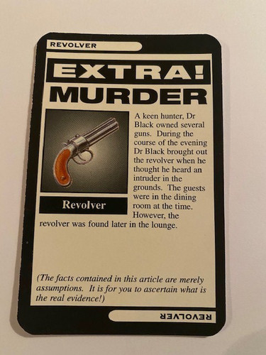 Cluedo 1996 spare replacement - 1996, spare/replacement