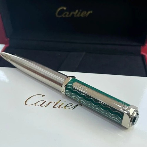 New cartier santos - new, green